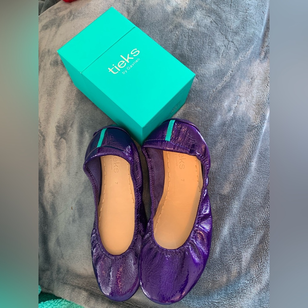 Tieks Purple Diamond size 7